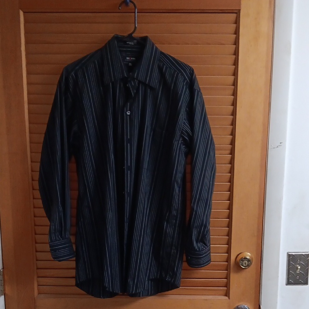 Axcess Black Casual Button Down Shirt with Timeless Style